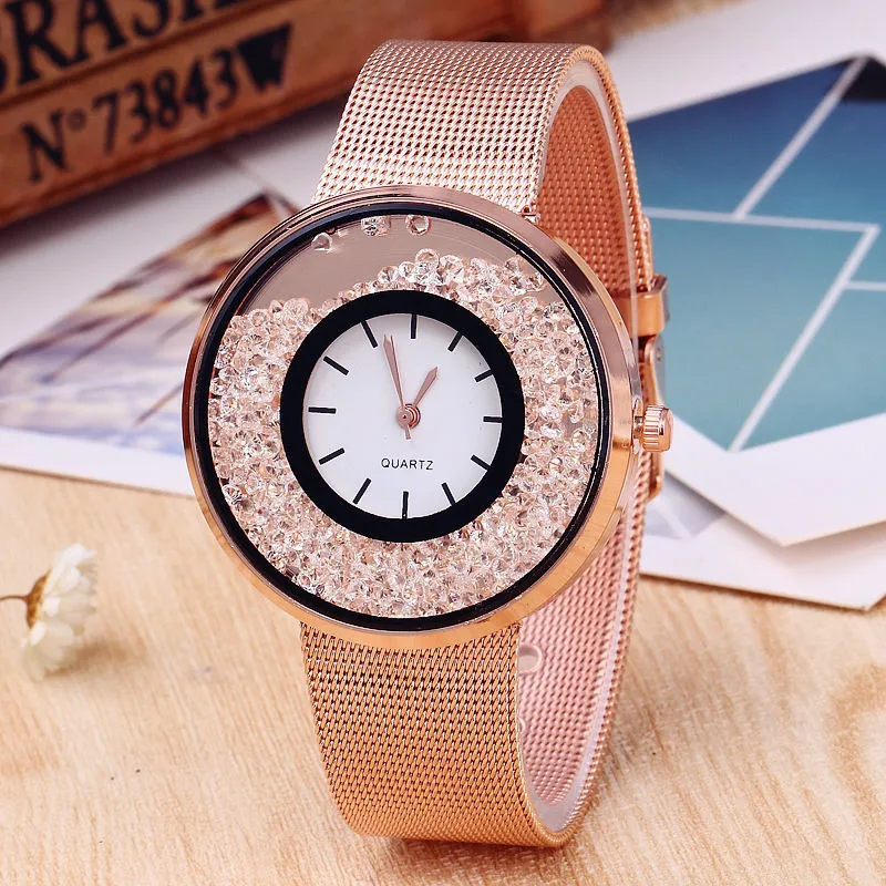 Luxury Women Rhinestone Quartz Watches