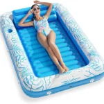 Inflatable Tanning Pool Lounger Float for Adults